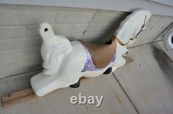 Antique Vintage Miracle Equipment Co Childs Ride Carousel Horse Nice Condition