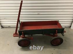 Antique Vintage Rare Unknown Year / Manufacturer Children's Wagon