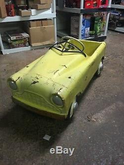 Antique Vintage Thistle Pedal Car, Made In England