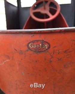 Antique/vintage Garton Casey Jones Cannonball Express No. 9 Pedal Car