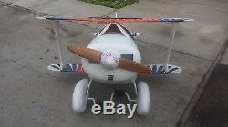 Aviat Christen Eagle Pedal Air Plane 1 Pedal Car Vintage Airplane Aircraft