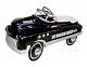 Black Police Comet Pedal Car Kids Child's Ride On Toy Classic Vintage Style