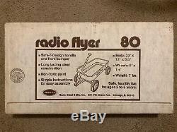 BRAND NEW SEALED 1970s Radio Flyer 80 Vintage Wagon Rare