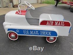 Beautiful 1950's AMF GMC Truck COE Cab Over Pedal Car Vintage US Mail Restored