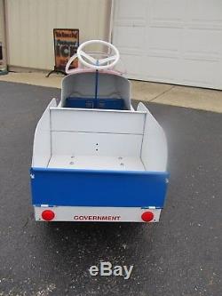 Beautiful 1950's AMF GMC Truck COE Cab Over Pedal Car Vintage US Mail Restored