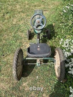 Big 4 Pedal Tractor Green Vintage 1970's Chain Drive AMF
