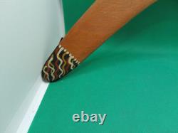 Boomerang Australian Dennis Bobongie wooden Kangaroo vintage