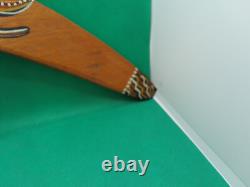Boomerang Australian Dennis Bobongie wooden Kangaroo vintage