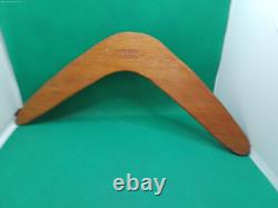 Boomerang Australian Dennis Bobongie wooden Kangaroo vintage