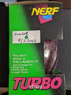 Brand NewithExtremely Rare/Vintage 1991 Nerf Turbo II Football by Kenner