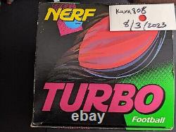 Brand NewithExtremely Rare/Vintage 1991 Nerf Turbo II Football by Kenner