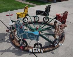 Buster Brown Merry Go Round Carousel Vintage Tricycle