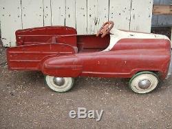 COLLECTORS VINTAGE 1950s SAD FACE MURRAY WAGON PEDAL CARS