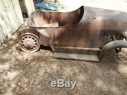COLLECTORS VINTAGE 20s PIERCE STEELCRAFT PEDAL CARS