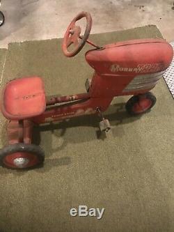 COLLECTORS VINTAGE 50s MURRY TRAC TURBO DRIVE TRACTOR PEDAL CARS