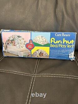 Care Bears Fun Hut Vintage 1985Indoor Outdoor Bed Play Tent Missing Straps