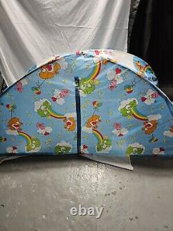 Care Bears Fun Hut Vintage 1985 Indoor Outdoor Bed Play Tent (Read)