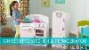 Children S White Retro Play Kitchen Refrigerator Toy Review