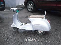 Classic Tricycle Vintage Pedal Car Rare Metal Scooter Trike