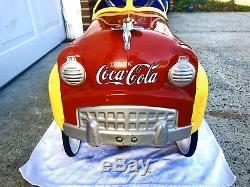 Coca-Cola Vintage Pedal Car GEARBOX Cedar Rapids, Iowa Coca Cola Car