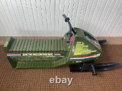 Coleco G. I. Joe Green Sled ARAH Arctic Recon Patrol Vintage RARE 1983