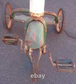 Collectible Antique All Steel Child's Tricycle OLD COLLECTIBLE TRIKE GREAT