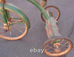 Collectible Antique All Steel Child's Tricycle OLD COLLECTIBLE TRIKE GREAT