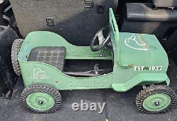 Contemporary Vintage Ducks Unlimited Jeep Car Pedal Ride on Toy Metal LOOK