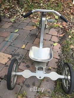 Convert-O Lo Boy Tricycle Anthony Brothers Aluminum Bike Trike Vintage 1940's