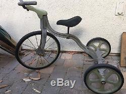 Convert-O Tricycle Anthony Brothers Aluminum Bike Trike Vintage Classic 1940's
