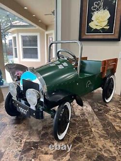 DUCKS UNLIMITED Uber RARE 1937 Peddle Car TRUCK Amazing New Old Stock Vintage