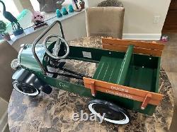 DUCKS UNLIMITED Uber RARE 1937 Peddle Car TRUCK Amazing New Old Stock Vintage