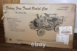 Deluxe Fire Truck Pedal Car Kalee New In Box Toy Cars Trucks Vintage Rare