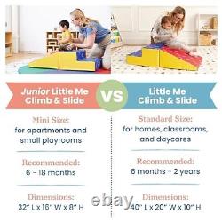 ECR4Kids Softzone Little Me Climb and Slide Toddler Playset Assorted 2-Piece