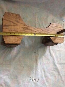 Early 1900's Wooden Bicycle Original Vintage Rare Wood Toy Kids 21