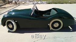 Early 50's Vintage Jaguar XK120 Pedal Car. Extremely Rare. Authentic. Made In UK