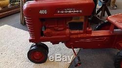 Eska Farmall 400 pedal tractor vintage original restored pedal tractor
