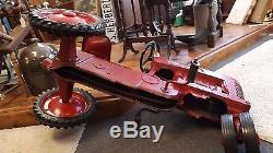 Eska Farmall 400 pedal tractor vintage original restored pedal tractor