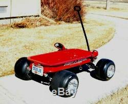 FORMULA C CARRERA GT4 Indy Coaster Radio Flyer Wagon Custom Vintage