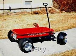 FORMULA C CARRERA GT4 Indy Coaster Radio Flyer Wagon Custom Vintage