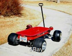 FORMULA C CARRERA GT4 Indy Coaster Radio Flyer Wagon Custom Vintage