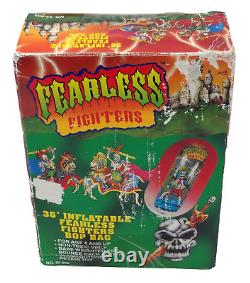 Fearless Fighters Skeleton Graveyard Gladiators 36 Inflatable Bop Bag No. 55-005