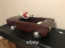 Ford Mustang Pedal Car Vintage 1964 1965 1966 AMF Junior Metal Mustang Toy