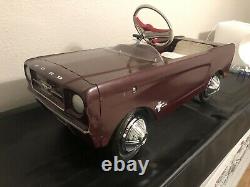 Ford Mustang Pedal Car Vintage 1964 1965 1966 AMF Junior Metal Mustang Toy