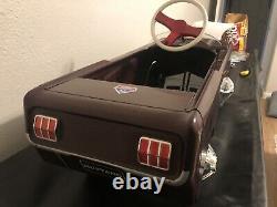 Ford Mustang Pedal Car Vintage 1964 1965 1966 AMF Junior Metal Mustang Toy