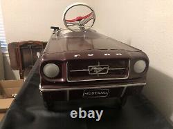 Ford Mustang Pedal Car Vintage 1964 1965 1966 AMF Junior Metal Mustang Toy