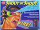 GERMAN Shout'N Shoot water gun VOICE CONTROLLED'93 vtg CAP Toys Shooter MISB