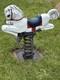 Game Time Saddle Mates horse playground ride cast aluminum complete spring plate