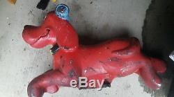 Gametime Clifford the big red dog saddlemate vintage ride on spring toy