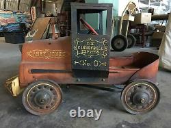 Garton Casey Jones Train Pedal Vintage Car Cannonball Express No. 9 Original